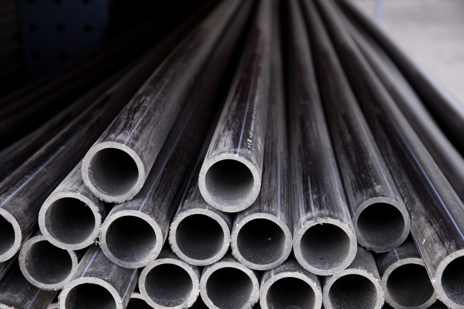 cast iron pipes